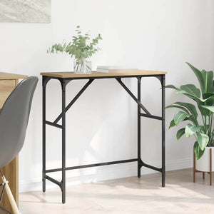 Tavolo consolle rovere artigianale 75 x 32 x 75 cm 882209