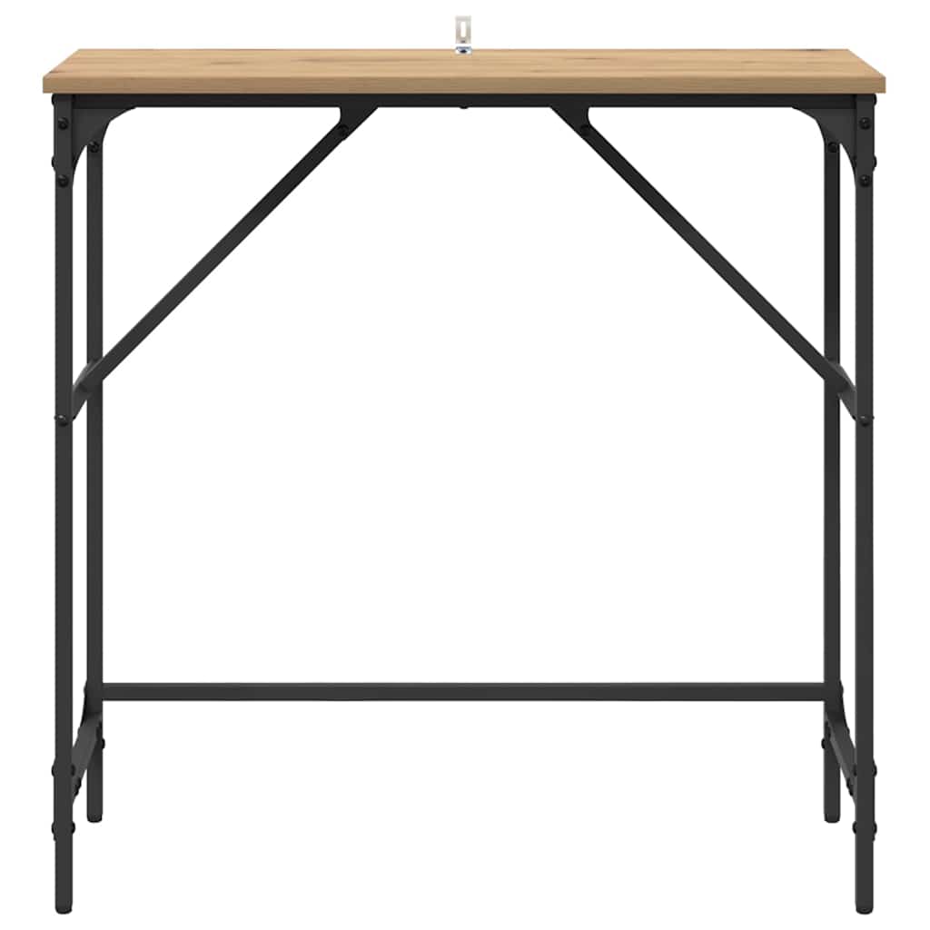 Tavolo consolle rovere artigianale 75 x 32 x 75 cm 882209