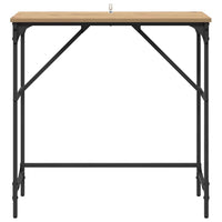 Tavolo consolle rovere artigianale 75 x 32 x 75 cm 882209