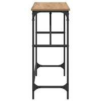 Tavolo consolle rovere artigianale 75 x 32 x 75 cm 882209