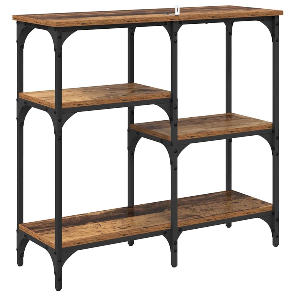 Tavolo consolle Legno vecchio 80 x 29 x 75 cm Legno multistrato 882211