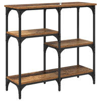 Tavolo consolle Legno vecchio 80 x 29 x 75 cm Legno multistrato 882211