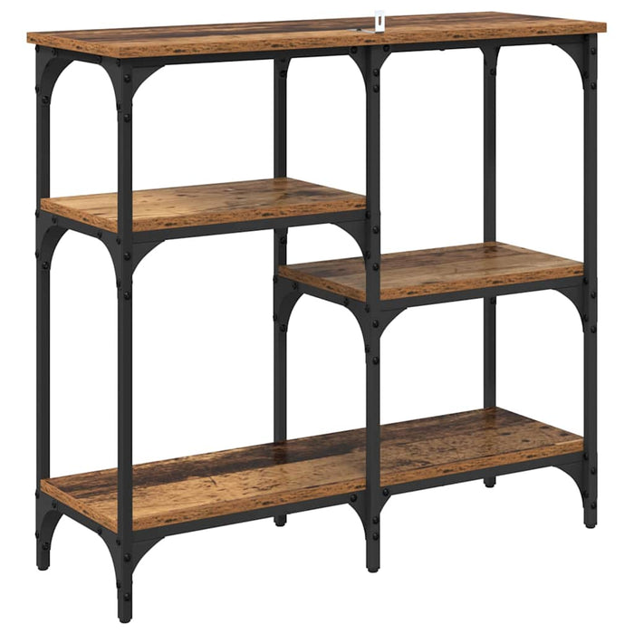 Tavolo consolle Legno vecchio 80 x 29 x 75 cm Legno multistrato 882211