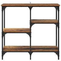 Tavolo consolle Legno vecchio 80 x 29 x 75 cm Legno multistrato 882211