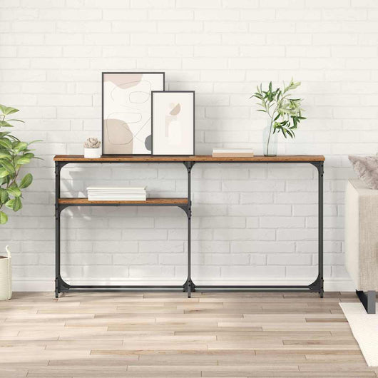 TavoloConsolle Legno vecchio 145x22.5x75cm Legno multistrato 882214