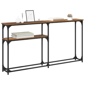 TavoloConsolle Legno vecchio 145x22.5x75cm Legno multistrato 882214