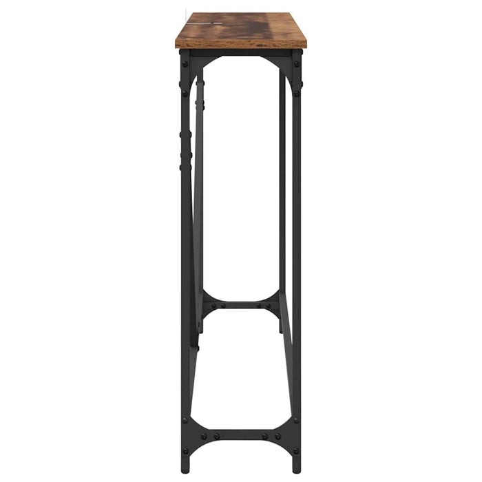 Tavolo consolle Legno vecchio 102 x 22.5 x 75 cm 882220