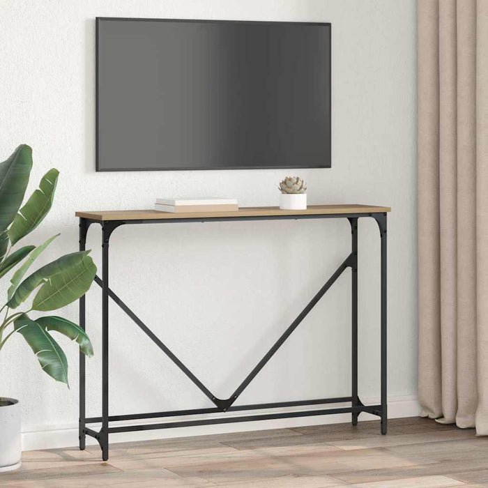 Tavolo consolle rovere artigianale 102 x 22.5 x 75 cm 882221