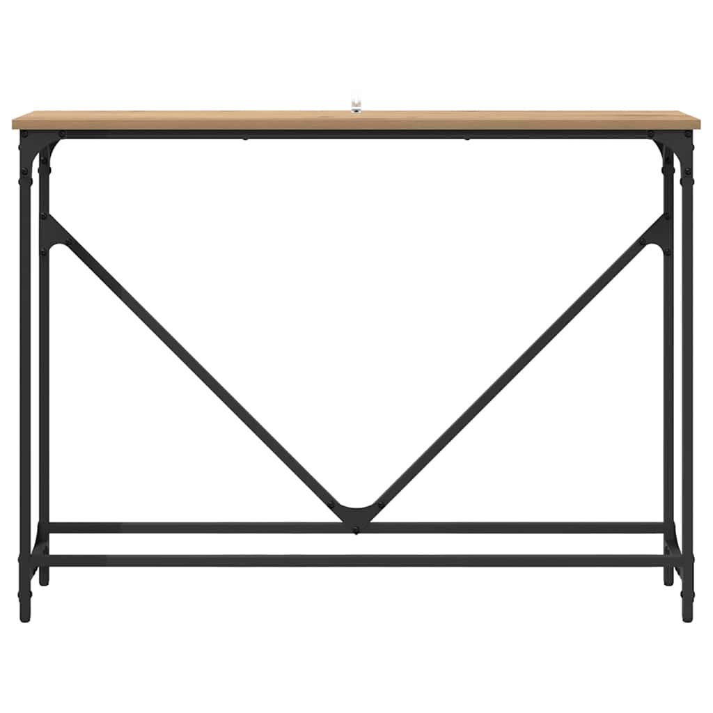 Tavolo consolle rovere artigianale 102 x 22.5 x 75 cm 882221
