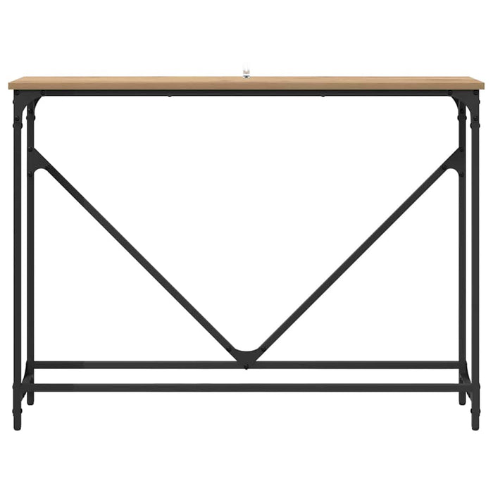 Tavolo consolle rovere artigianale 102 x 22.5 x 75 cm 882221