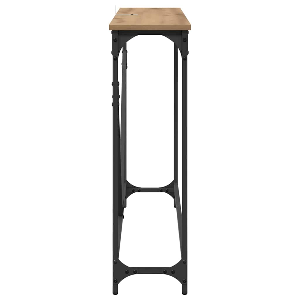 Tavolo consolle rovere artigianale 102 x 22.5 x 75 cm 882221