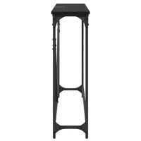 Tavolo consolle Rovere nero 102 x 22.5 x 75 cm 882222