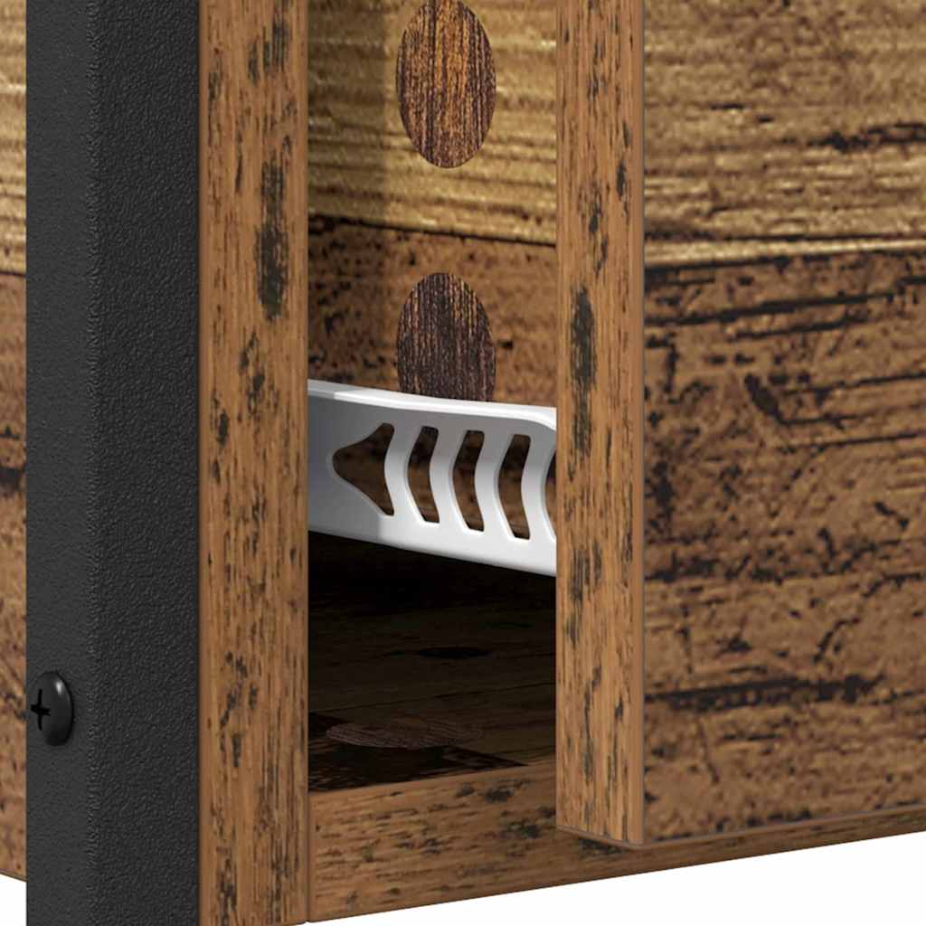 Tavolo consolle con cassetto Legno vecchio 100 x 40 x 75 cm 882227