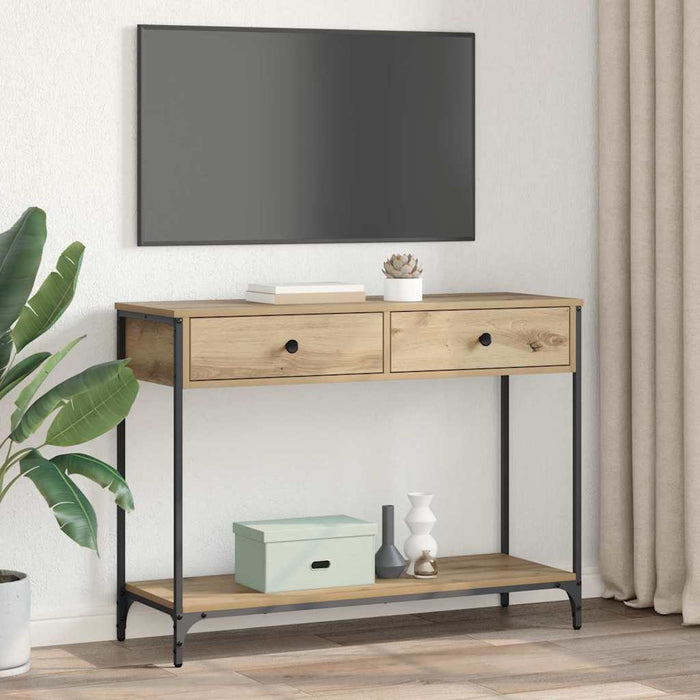 Tavolo consolle Rovere artigianale 100 x 34,5 x 75 cm 882242