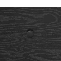 Tavolo consolle con cassetto Rovere Nero 100 x 34,5 x 75 cm 882243