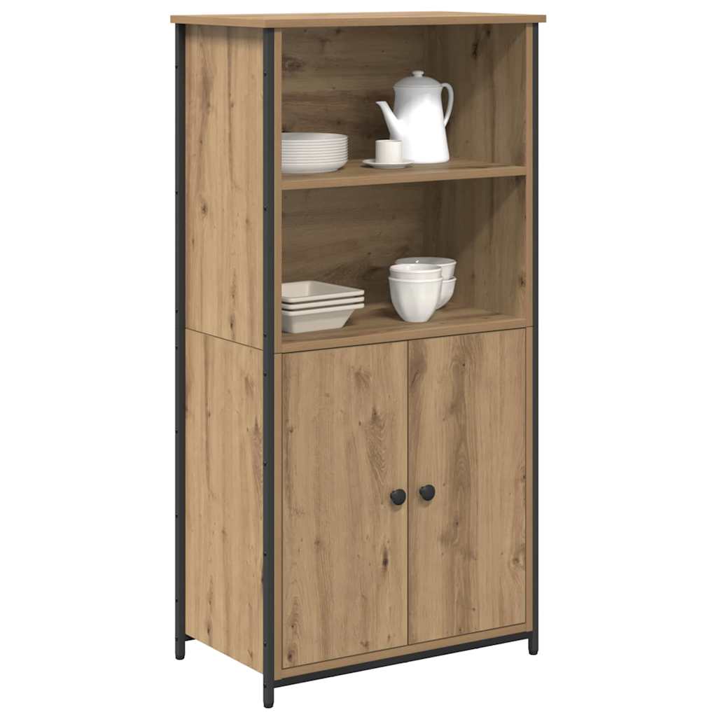 Credenza-Buffet-Armadio da cucina Rovere artigianale 62 x 36 x 121,5 cm