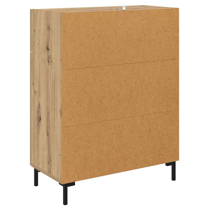 Credenza Rovere artigianale 69,5 x 34 x 90 cm Legno multistrato 882282