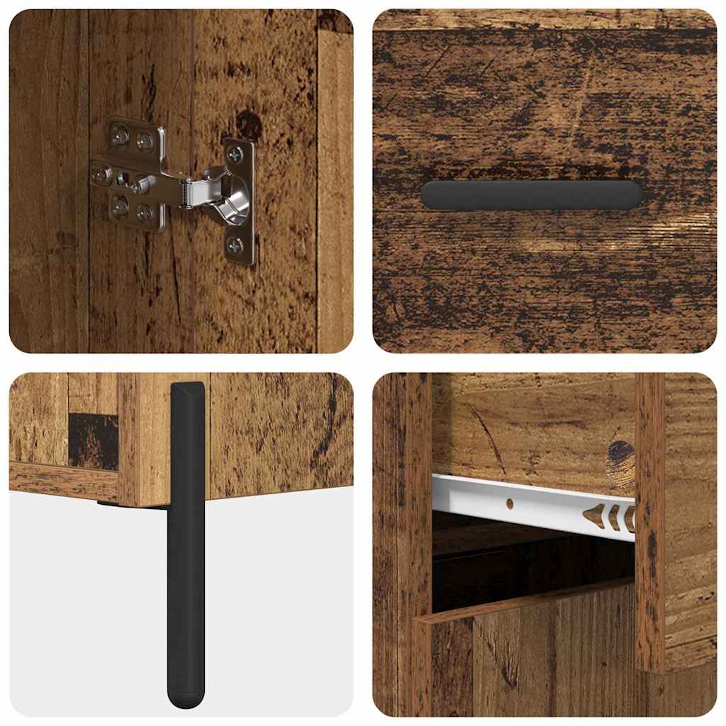 Credenza Legno vecchio 69,5 x 34 x 90 cm Legno multistrato 882290