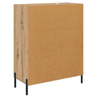 Credenza Rovere artigianale 69,5 x 34 x 90 cm Legno multistrato 882291
