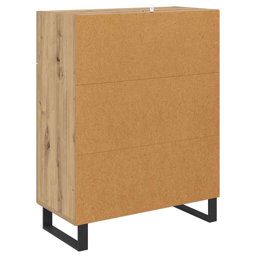 Credenza Rovere artigianale 69,5 x 34 x 90 cm Legno multistrato 882309