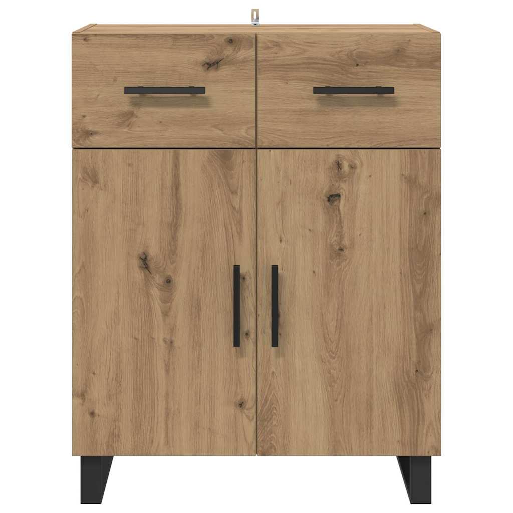 Credenza Rovere artigianale 69,5 x 34 x 90 cm Legno multistrato 882309