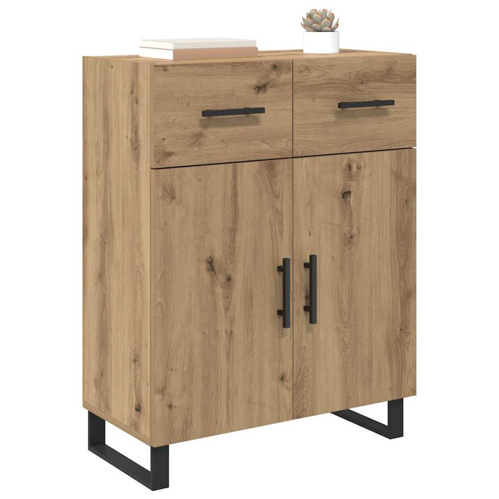 Credenza Rovere artigianale 69,5 x 34 x 90 cm Legno multistrato 882309