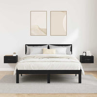 Armadio da Notte con cassetto 2 pcs Rovere nero 35 x 35 x 20 cm 882355