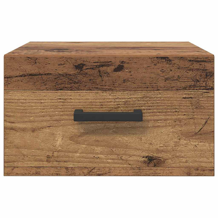 Armadio da Notte con cassetto Legno vecchio 35 x 35 x 20 cm 882368