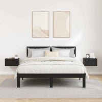 Armadio da Notte con cassetto 2 pcs Rovere nero 35 x 35 x 20 cm 882405