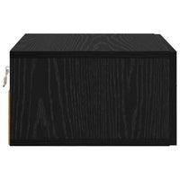 Armadio da Notte con cassetto 2 pcs Rovere nero 35 x 35 x 20 cm 882405