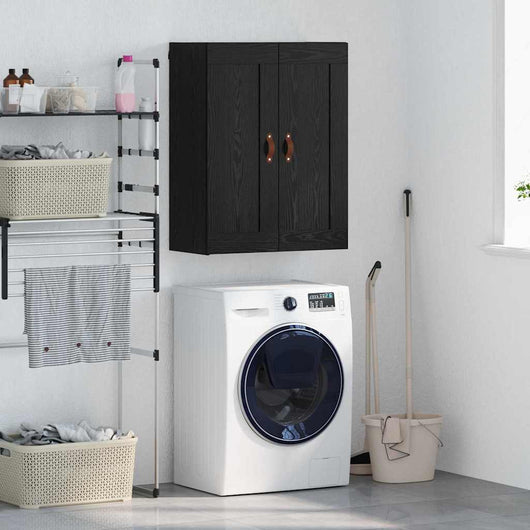 Pensile Rovere Nero 69,5 x 34 x 90 cm Legno multistrato 882423