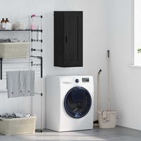 Pensile Rovere Nero 34,5 x 34 x 90 cm Legno multistrato 882444