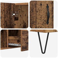 Credenza Legno vecchio 100 x 36 x 60 cm Legno multistrato 882469