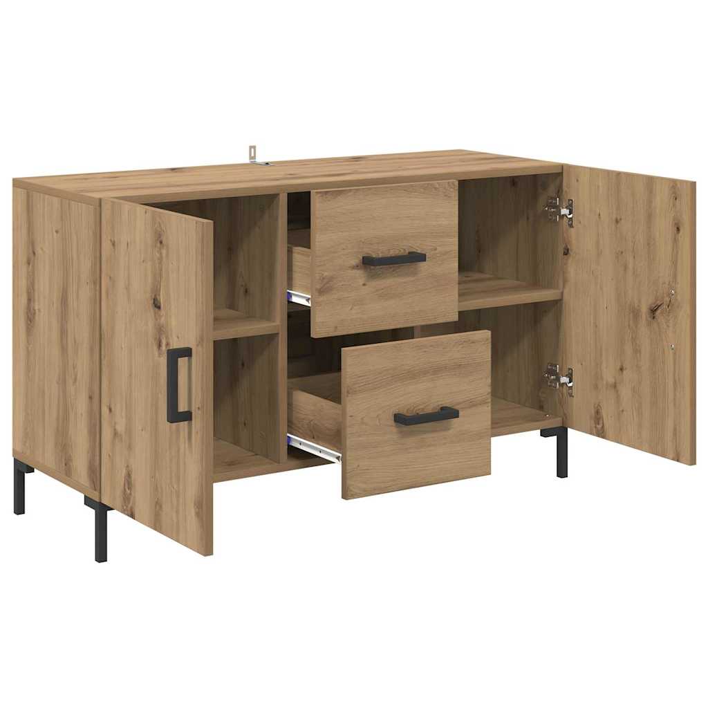 Credenza-Buffet-Armadio da cucina Rovere artigianale 100 x 36 x 60 cm Legno multistrato 692410