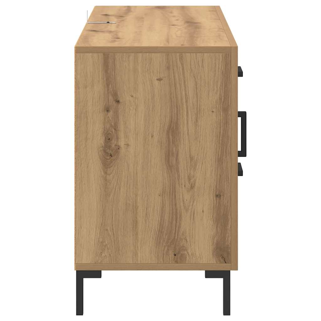 Credenza-Buffet-Armadio da cucina Rovere artigianale 100 x 36 x 60 cm Legno multistrato 692410