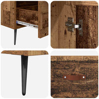 Credenza con cassetto Legno vecchio 69,5 x 31 x 115 cm 882505