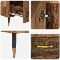 Credenza Legno vecchio 69,5 x 31 x 115 cm Legno multistrato 882550