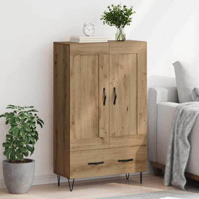 Credenza con cassetto Rovere artigianale 69,5 x 31 x 115 cm 882569