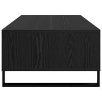 Tavolino da salotto Rovere nero 104 x 60 x 35 cm 882594