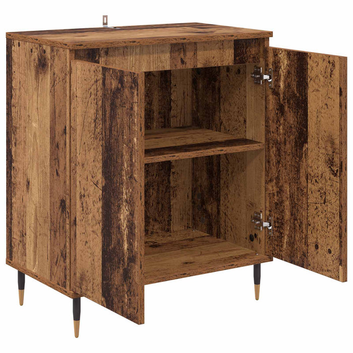 Credenza-Buffet-Armadio da cucina Legno vecchio 60 x 35 x 70 cm Legno multistrato 407517