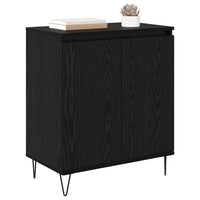 Credenza Rovere Nero 60 x 35 x 70 cm Legno multistrato 882600