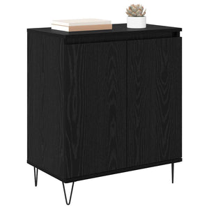Credenza Rovere Nero 60 x 35 x 70 cm Legno multistrato 882600