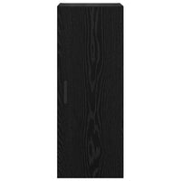 Pensile Rovere Nero 34,5 x 34 x 90 cm Legno multistrato 882609