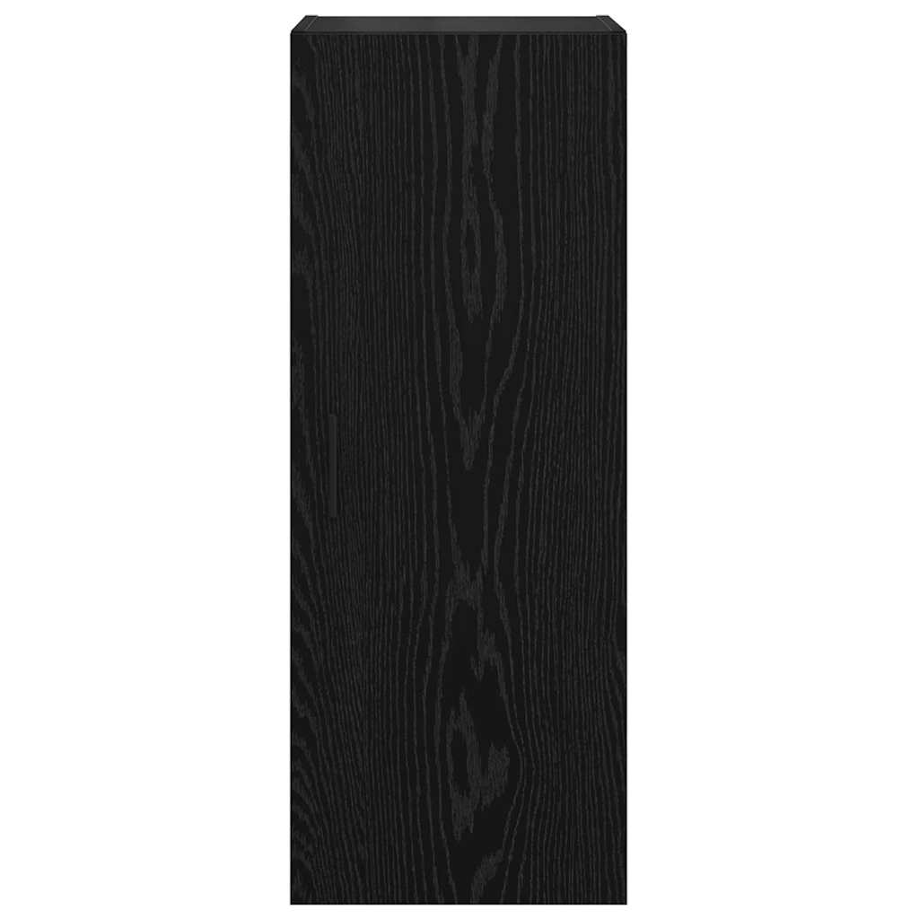 Pensile Rovere Nero 34,5 x 34 x 90 cm Legno multistrato 882612