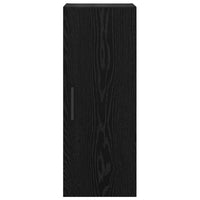 Pensile Rovere Nero 34,5 x 34 x 90 cm Legno multistrato 882615