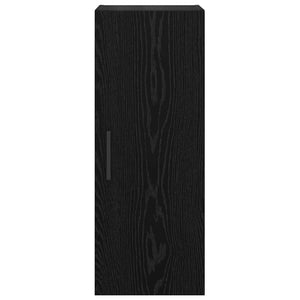 Pensile Rovere Nero 34,5 x 34 x 90 cm Legno multistrato 882615