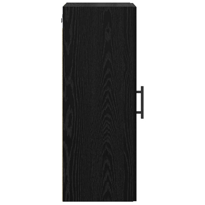 Pensile Rovere Nero 34,5 x 34 x 90 cm Legno multistrato 882615