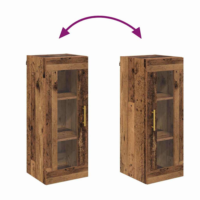 Pensile Legno vecchio 34,5 x 34 x 90 cm 882616