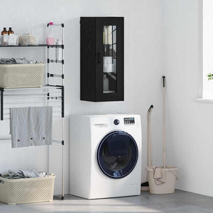 Pensile Rovere Nero 34,5 x 34 x 90 cm 882621