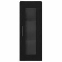 Pensile Rovere Nero 34,5 x 34 x 90 cm 882627